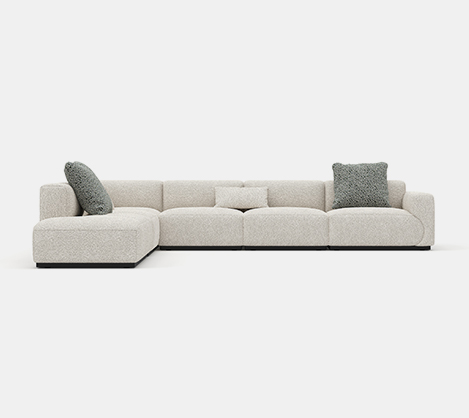 S167矮扶手六位組合